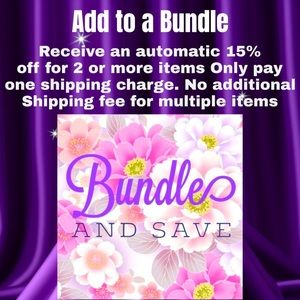 Bundle and Save